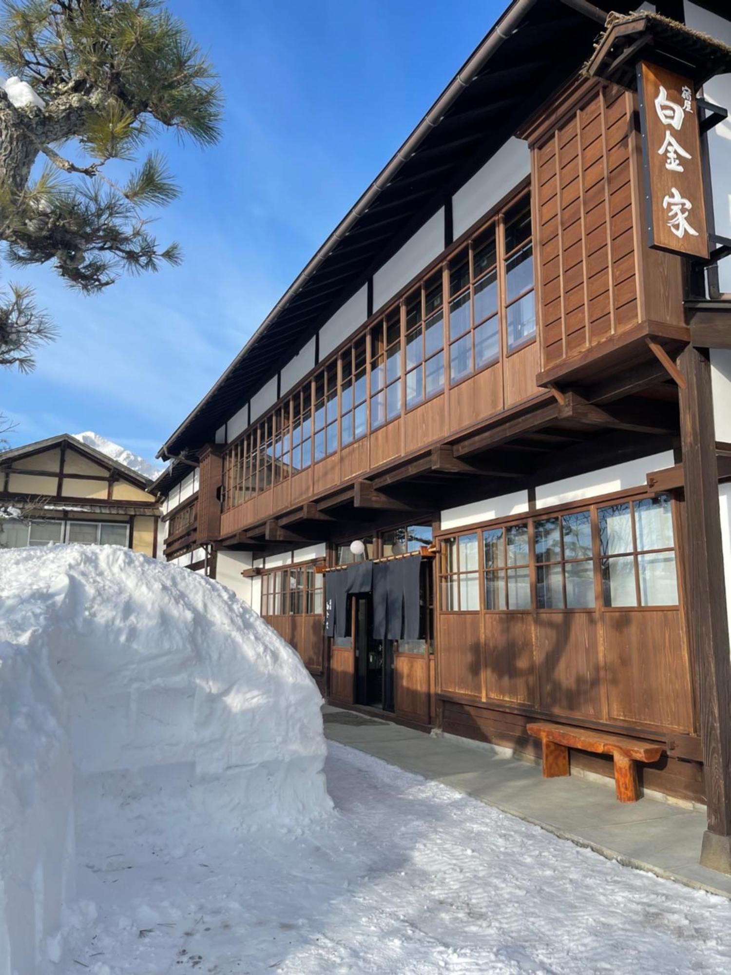 宿屋白金家 Yadoya-Shiroganeya 1日1組限定2名から8名様まで 全館貸切り 伝統的建造物の旅籠宿 Traditional Culture Experience Ναγκάνο Εξωτερικό φωτογραφία